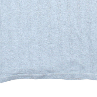 Levi's Men's Light Blue Henley Short Sleeve T-Shirt Size L Cotton Blend