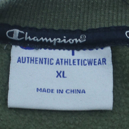 Champion Men's Green XL Crew Neck Pullover Sweatshirt