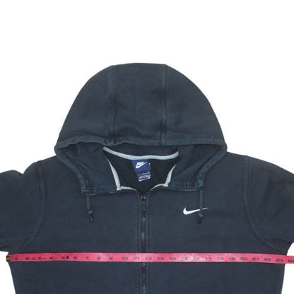 Nike Men's Blue Full Zip Fleece Hoodie Size L Regular Fit