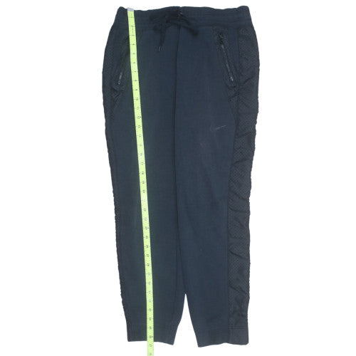 Nike Men's Black Cotton Blend Jogger Trousers Size L