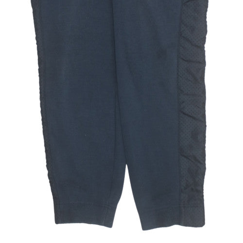 Nike Men's Black Cotton Blend Jogger Trousers Size L