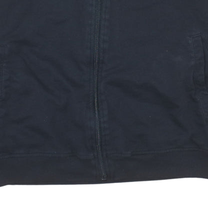 Lotto Men's Black Full Zip Sweatshirt Jacket Size M