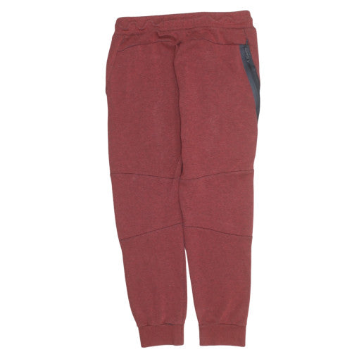 Nike Boys Red Jogger Trousers XL Fleece Sweatpants Activewear