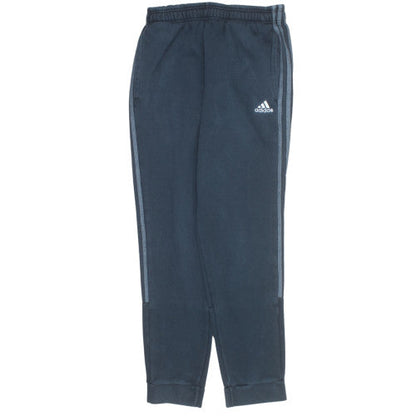 Adidas Men's Black Jogger Trousers M Regular Fit Fleece