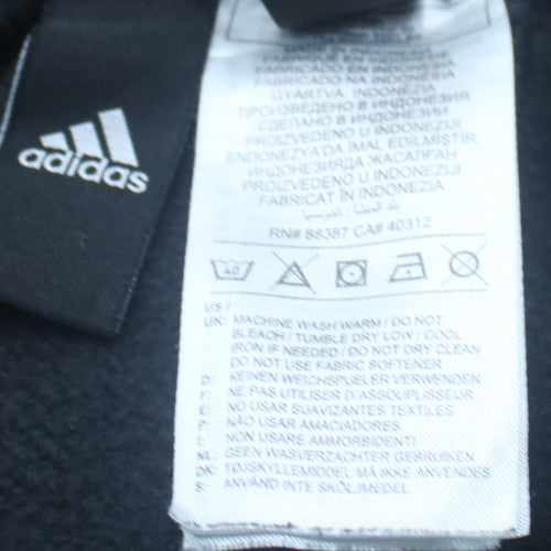 Adidas Men's Black Jogger Trousers M Regular Fit Fleece