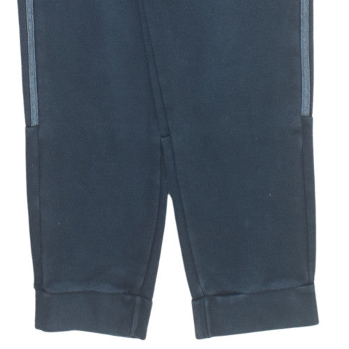 Adidas Men's Black Jogger Trousers M Regular Fit Fleece