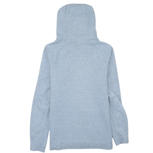Nike Men's Grey Pullover Hoodie Small Regular Fit Logo Sweatshirt