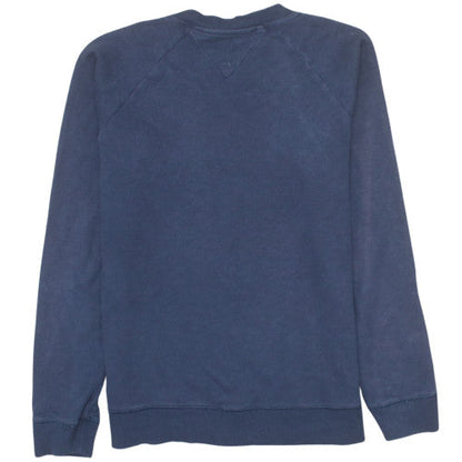 Tommy Hilfiger Men’s Blue Crew Neck Pullover Sweatshirt S