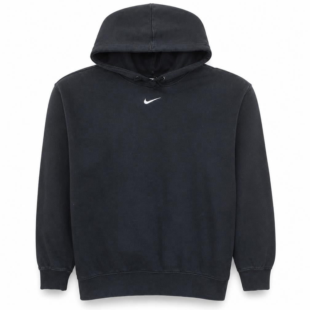 Nike Women's Black Hoodie Medium Pullover Fleece Sweatshirt