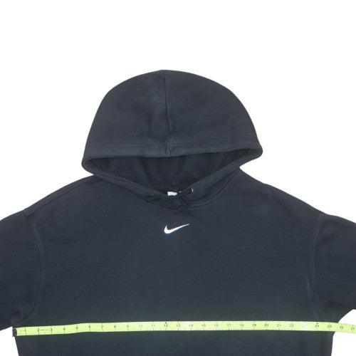 Nike Women's Black Hoodie Medium Pullover Fleece Sweatshirt