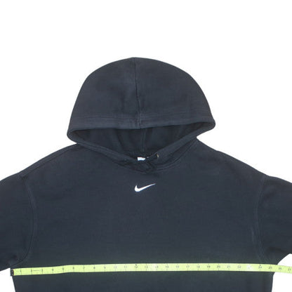 Nike Women's Black Hoodie Medium Pullover Fleece Sweatshirt