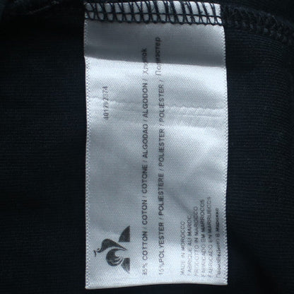 Le Coq Sportif Men Black Sweatshirt Small Crew Neck F1 Team Pullover