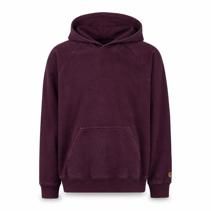 Carhartt Mens Purple Pullover Hoodie M Regular Fit Fleece