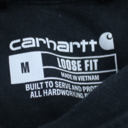 Carhartt Men's Black Medium Crew Neck Pullover Sweatshirt