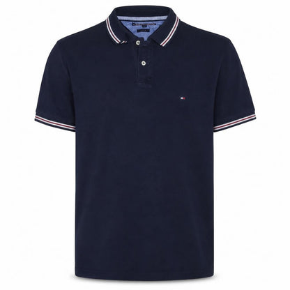 Tommy Hilfiger Men's Navy Blue Slim Fit Polo Shirt XL