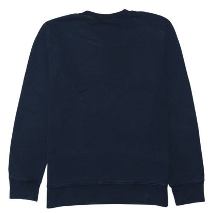 Carhartt Men's Blue College Crew Neck Sweatshirt Size S