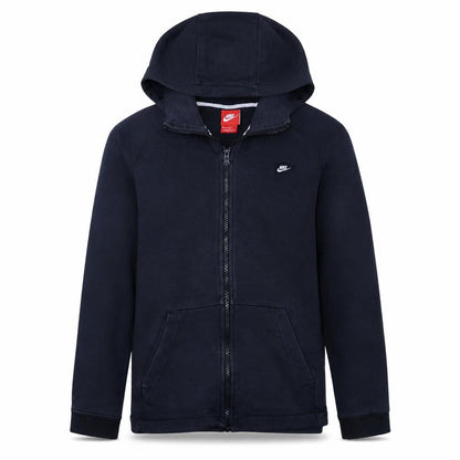 Nike Men's Black Full Zip Hoodie M Regular Fit Sportswear