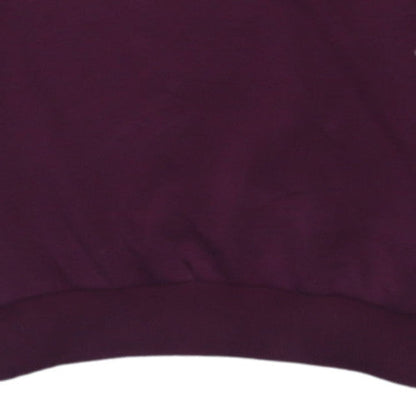 Puma Womens Burgundy Sweatshirt Size 10 Crew Neck Pullover