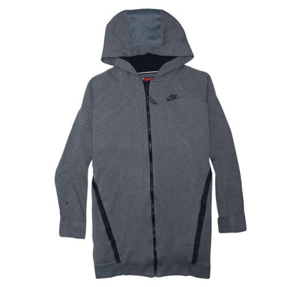 Nike Men's Grey Full Zip Hoodie Size M Sportswear