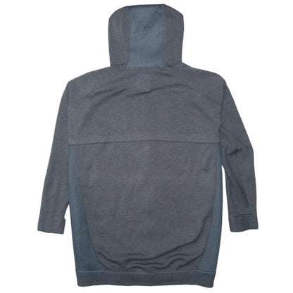 Nike Men's Grey Full Zip Hoodie Size M Sportswear