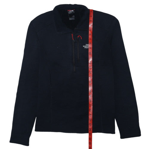 The North Face Men's Black Fleece Pullover Sweatshirt L Outdoor Zip