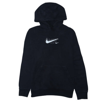 Nike Men's Black Pullover Hoodie L Logo Fleece Sportswear