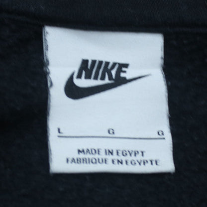 Nike Men's Black Pullover Hoodie L Logo Fleece Sportswear