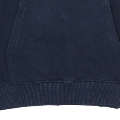 Champion Men's Blue Pullover Hoodie Large Regular Fit Fleece