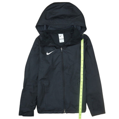 Nike Boys Black XL Windbreaker Hooded Storm-FIT Jacket
