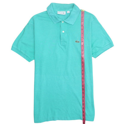 Lacoste Men's Green Classic Fit Cotton Polo Shirt Size M