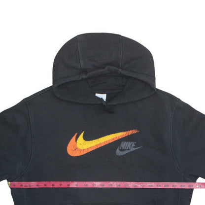 Nike Men's Black Pullover Hoodie M Logo Graphic Sportswear