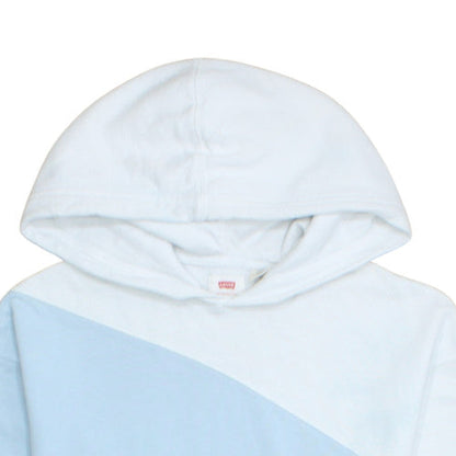 Levi's Mens Blue Pullover Hoodie Size S Regular Fit Graphic Print