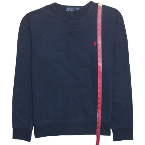 Ralph Lauren Men's Blue Pullover Crew Neck Sweatshirt Size M