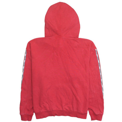 Levi's Men's Red Pullover Hoodie L Logo Fleece Sweatshirt