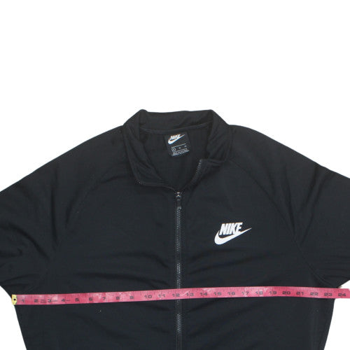 Nike Men’s Black Full Zip Sports Sweatshirt XL Regular Fit