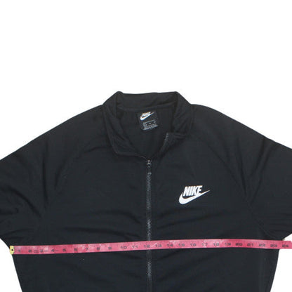 Nike Men’s Black Full Zip Sports Sweatshirt XL Regular Fit