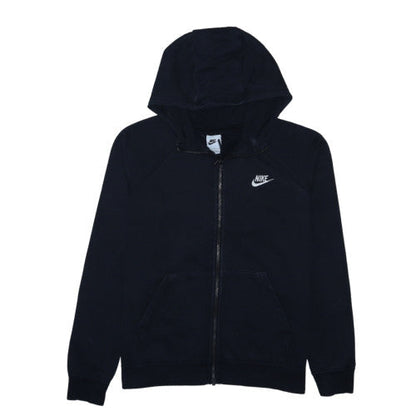 Nike Men's Black Full Zip Hoodie Size M Regular Fit Sportswear
