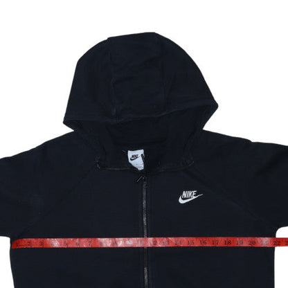 Nike Men's Black Full Zip Hoodie Size M Regular Fit Sportswear