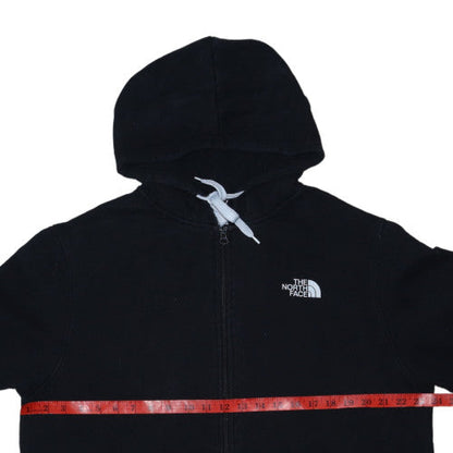 The North Face Men's Black Full Zip Cotton Hoodie Size L