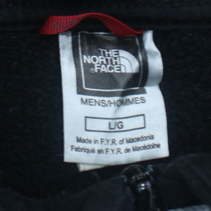 The North Face Men's Black Full Zip Cotton Hoodie Size L