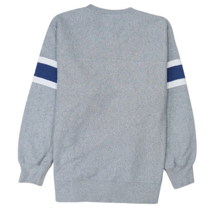 NFL Team Apparel Men's Grey M Pullover Crew Neck Sweatshirt