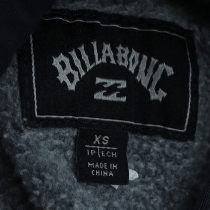 Billabong Men's Black XS Pullover Hoodie with Logo Graphic