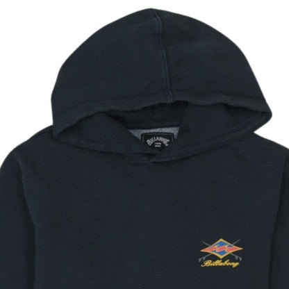 Billabong Men's Black XS Pullover Hoodie with Logo Graphic