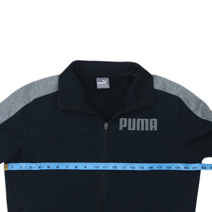 Puma Men's Black Full Zip Sweatshirt Size S Sports Track Top
