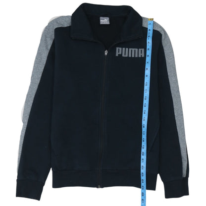 Puma Men's Black Full Zip Sweatshirt Size S Sports Track Top