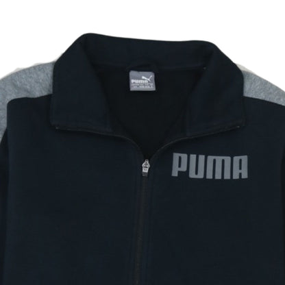 Puma Men's Black Full Zip Sweatshirt Size S Sports Track Top