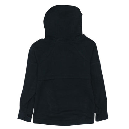 Nike Men's Black Pullover Hoodie High Neck Size M Fleece Sweatshirt