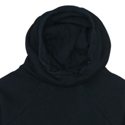 Nike Men's Black Pullover Hoodie High Neck Size M Fleece Sweatshirt