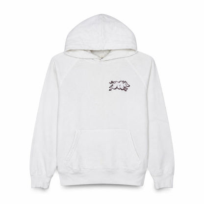 Gap Women White Hooded Pullover Hoodie Size M Cotton Blend