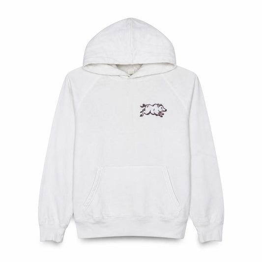 Gap Women White Hooded Pullover Hoodie Size M Cotton Blend